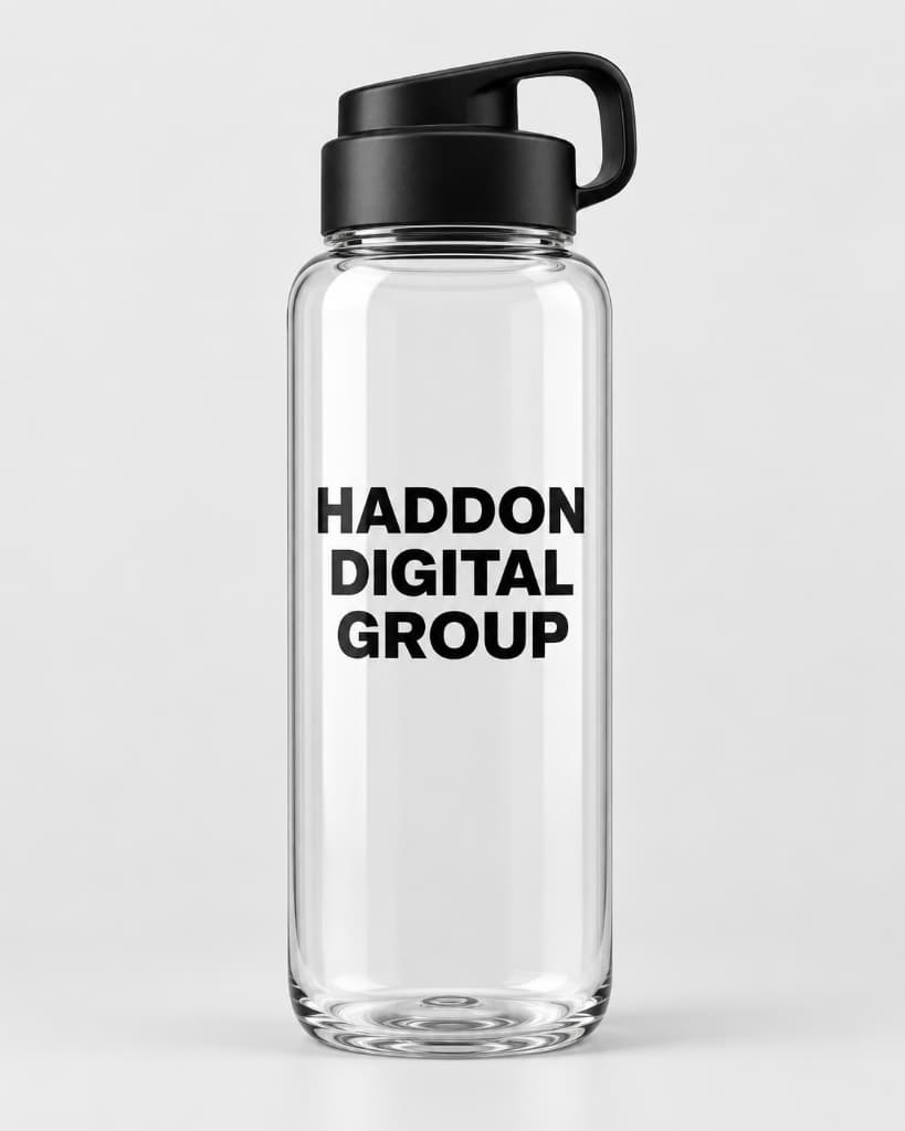 Minimalist Clear Water Bottle